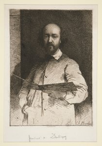 Porträt von Daubigny