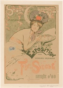 Plakat für eine Ausstellung des Salon des Cent