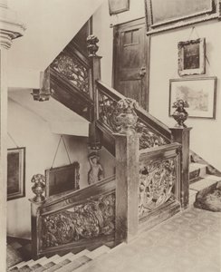 Haus in der High Street, Guildford, die Treppe von Charles Latham