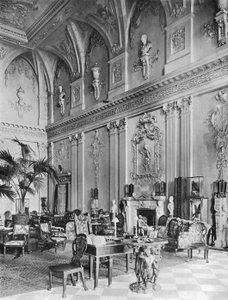 Ragley Hall: Die Große Halle, Nordseite von Charles Latham
