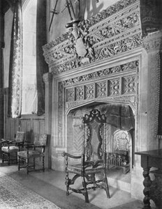 Der Kamin im Bankettsaal von Charles Latham