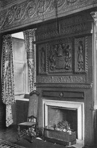 Der Kamin im Staatszimmer von Charles Latham