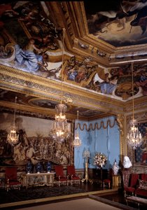 Der Salon der Musen, Schloss Vaux-Le-Vicomte