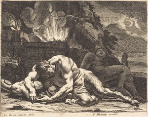 Nacht von Charles Le Brun