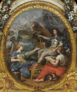 Ordnung in den Finanzen des Königreichs wiederhergestellt, 1662, 1680er Jahre von Charles Le Brun