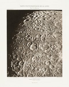 Fotografische Karte des Mondes, Platte IV.A von Charles le Morvan