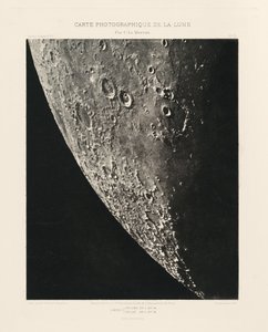 Fotografische Karte des Mondes, Platte XI von Charles le Morvan