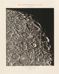 Fotografische Karte des Mondes, Tafel XXIV von Charles le Morvan