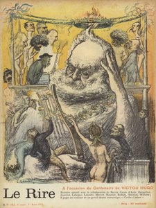 Hundertjahrfeier der Geburt von Victor Hugo, Illustration für Le Rire