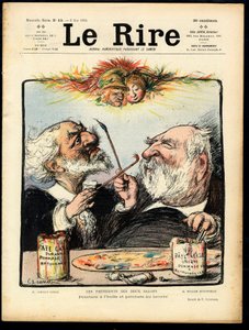 Cover von „Le Rire“, Satirisch in Farben