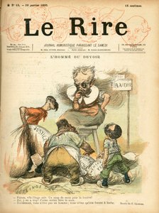 Titelblatt von „Le Lire“, Satirique en Couleurs