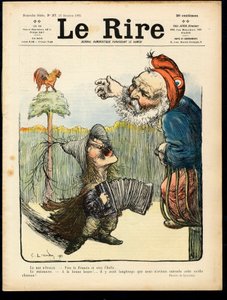 Cover von „The Laughter“, Satire in Farben von Charles Leandre