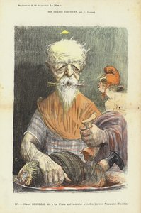 Henri Brisson, französischer Politiker, Illustration für Le Rire
