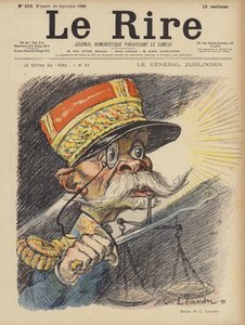 Illustration für Le Rire von Charles Leandre