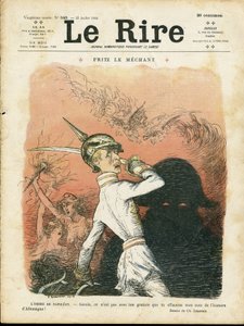 Illustration von Charles Leandre (1862-1934) für das Cover von Le Rire von Charles Leandre