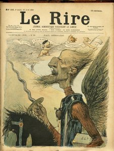 Illustration von Charles Leandre (1862-1934) für das Cover von Le Rire von Charles Leandre