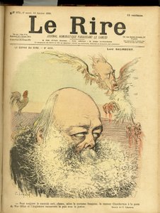Illustration von Charles Leandre (1862-1934) für das Cover von Le Rire von Charles Leandre