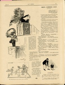 Illustration von Charles Leandre in Le Rire