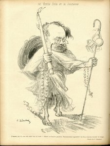 Illustration von Charles Léandre in Le Rire von Charles Leandre