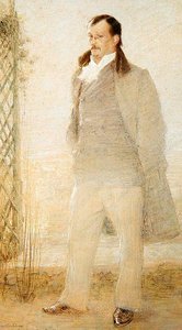 Porträt von Georges Courteline von Charles Leandre
