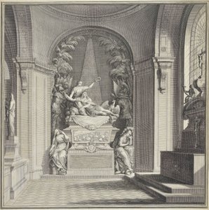 Grab von Turenne von Charles Louis Simonneau