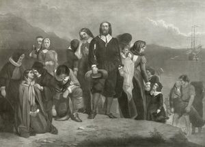Die Landung der Pilgerväter in Amerika (1620)