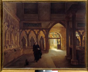 Der 14. Jahrhundert Skulpturensaal im Musée des Monuments Français von Charles Marie Bouton
