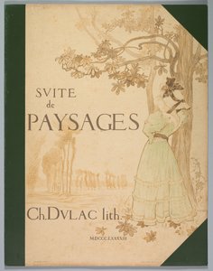 Suite von Landschaften: Umschlag