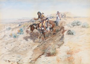 Indianerkrieger, 1899