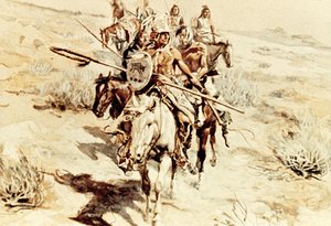 Rückkehr der Krieger von Charles Marion Russell