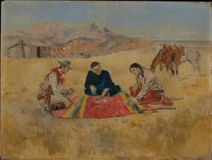 Das Pokerspiel von Charles Marion Russell
