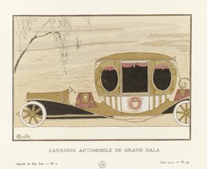 Carrosse Automobile de Grand Gala, veröffentlicht 1914