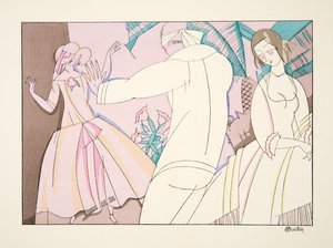 Colin Maillard, aus Sports & Divertissements, veröffentlicht 1914