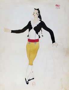 Kostüm für die Figur des Figaro aus Der Barbier von Sevilla von Gioacchino Rossini