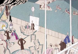 Pferderennen, ca. 1920