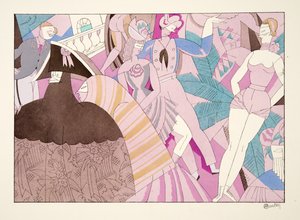 Le Carnaval, aus Sports & Divertissements, veröffentlicht 1914