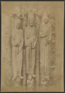 [Kathedrale von Chartres. Große Figuren des Königlichen Portals]
