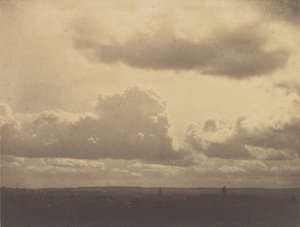 Etude de ciel, 1855-56 von Charles Marville