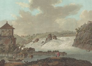 Rheinfall bei Schaffhausen, ca. 1784 von Charles Melchior Descourtis