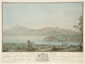 Ansicht von Schadau am Thunersee (nach Clement)