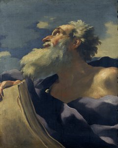 Der Kopf eines Propheten, ca. 1627-35 von Charles Mellin