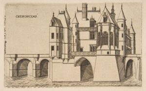 Schloss Chenonceau, Nr. 2 von Charles Meryon