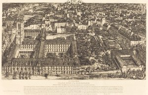 Collège Henri IV, Paris, oder Lycée Napoléon von Charles Meryon