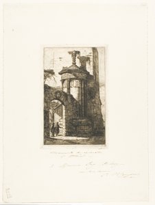 Eingang zum französischen Kapuzinerkloster in Athen