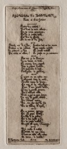 Radierungen von Paris: Widmung an Reynier Nooms, genannt Zeeman von Charles Meryon