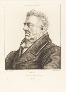 L.J.-Marie Bizeul, ein bretonischer Archäologe von Charles Meryon