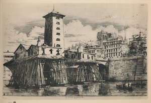 La Pompe Notre-Dame 9. Zustand, 6 34 x 9 78 Zoll, 1852, 1927