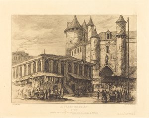 Le Grand Chatelet, Paris, um 1780