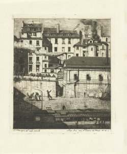 Leichenschauhaus an der Seine in Paris