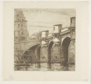 Pont-Neuf, Paris von Charles Meryon